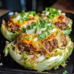 Oven-Baked Cabbage Burgers