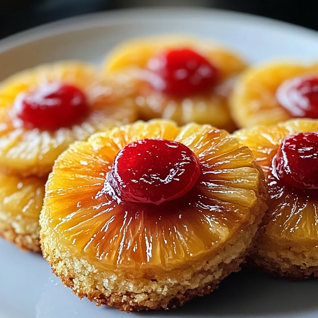 Pineapple Upside-Down Cookies: A Fun Twist on a Classic Dessert