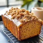 Pumpkin Bread with Maple Glaze