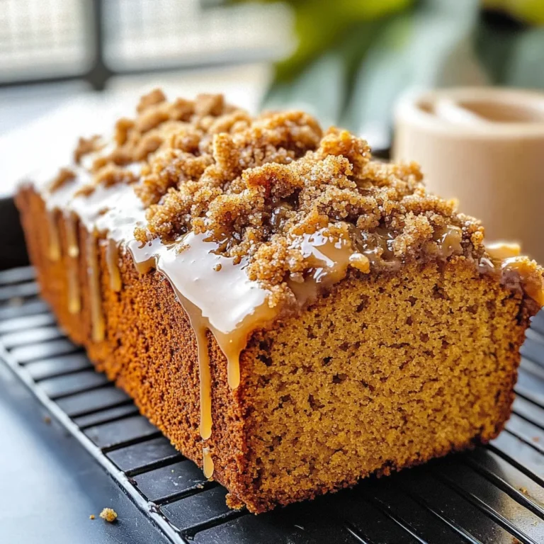 Pumpkin Bread with Maple Glaze
