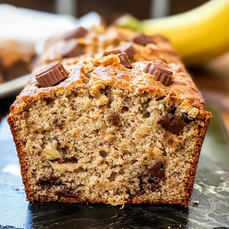 Reese's Peanut Butter Banana Bread