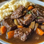 Slow Cooker Beef Manhattan