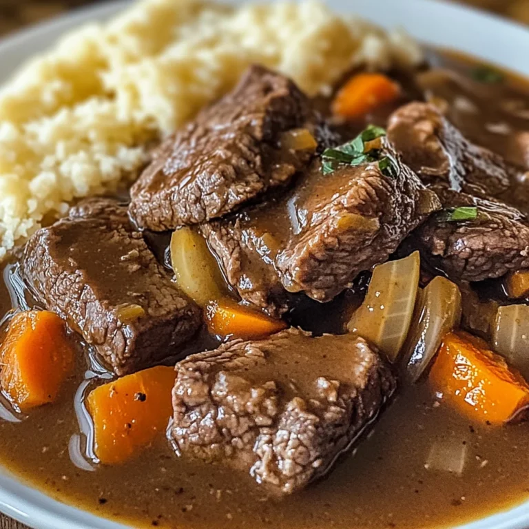 Slow Cooker Beef Manhattan