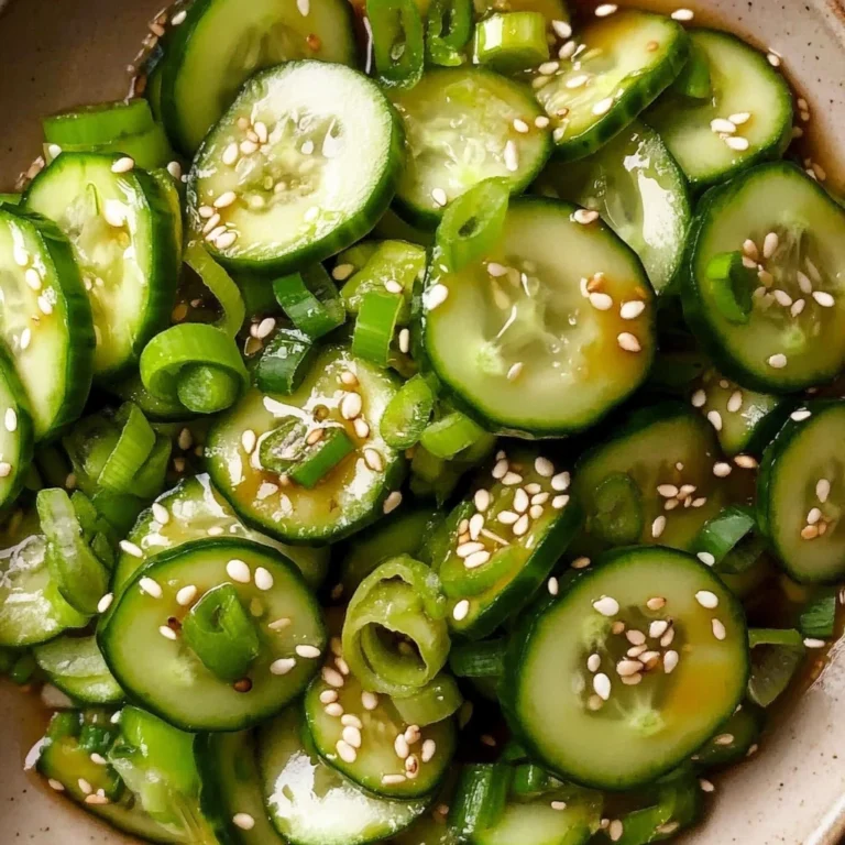 Spicy Cucumber Salad