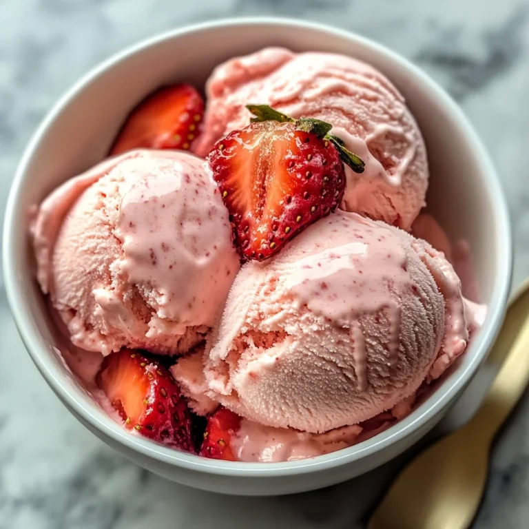 Strawberry Coconut Ice Cream
