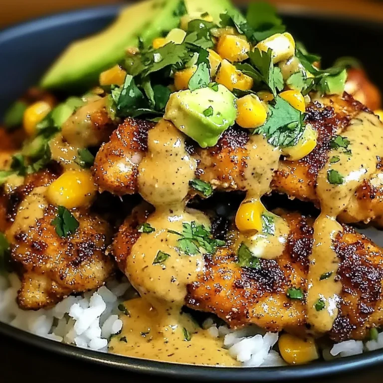 Street Corn Chicken Bowl: A Flavorful & Easy Recipe