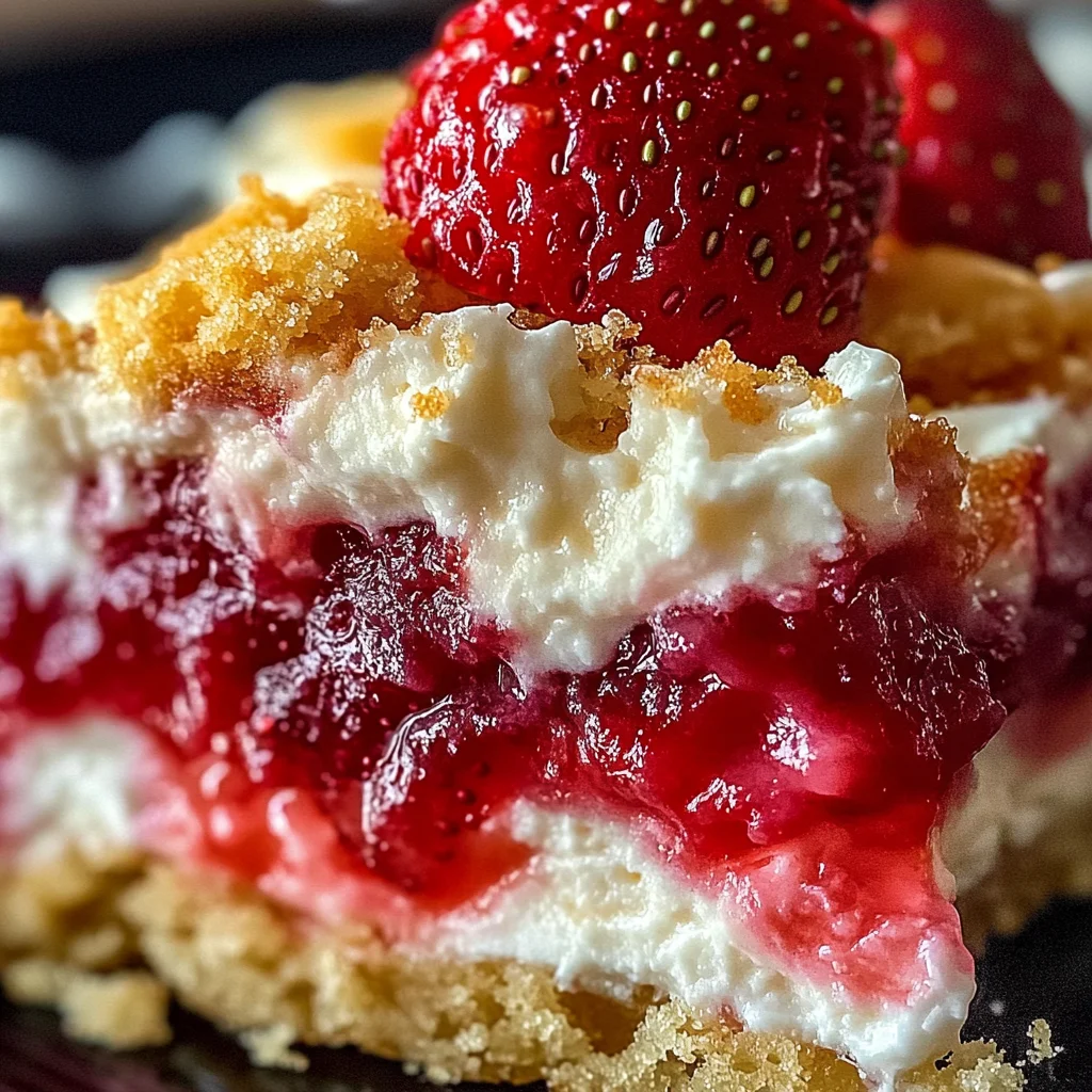 The Ultimate Strawberry Cheesecake Dump Cake