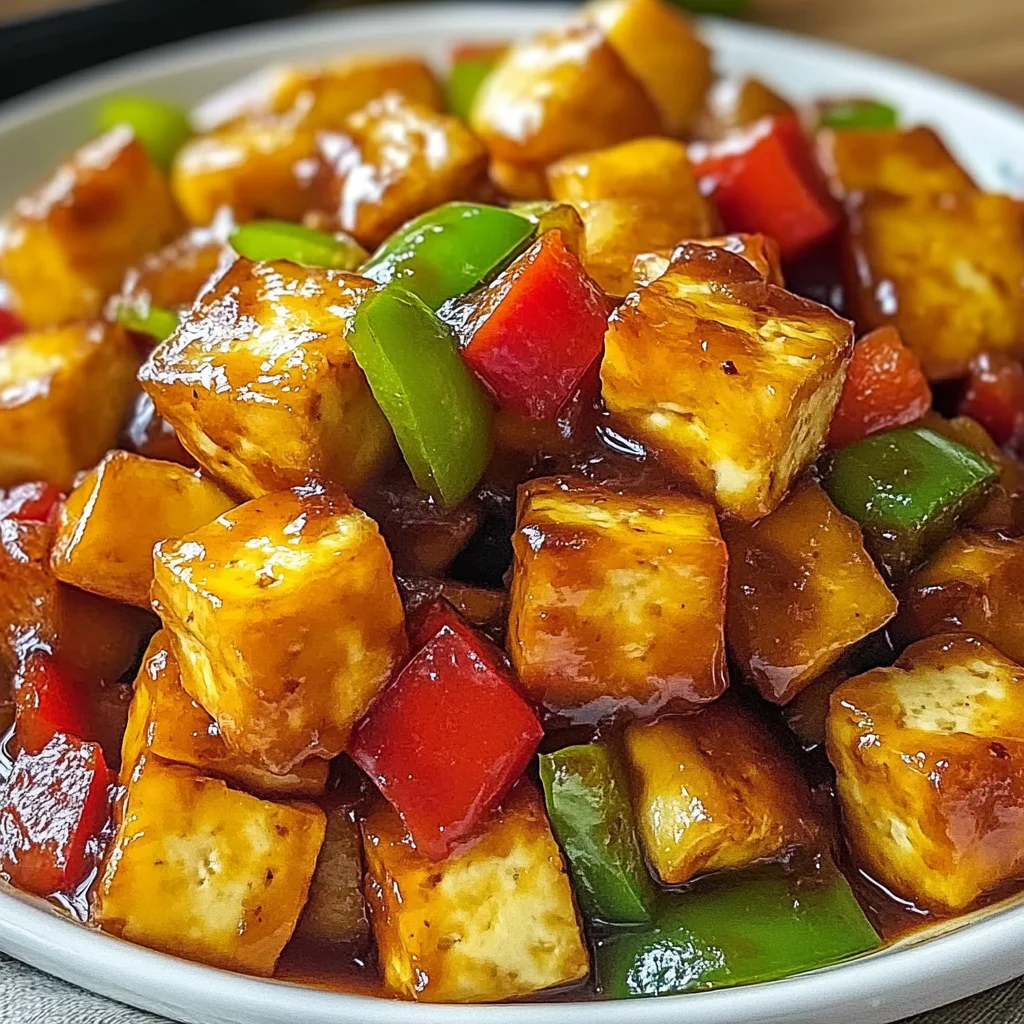 Vegan Pineapple Tofu