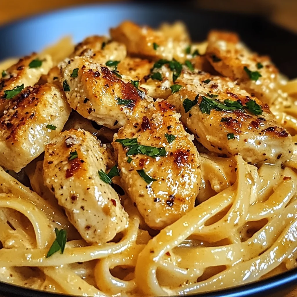 the best Cowboy Butter Chicken Linguine