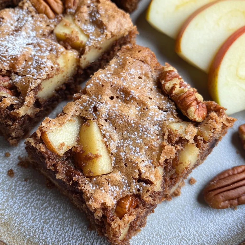 Apple Brownies