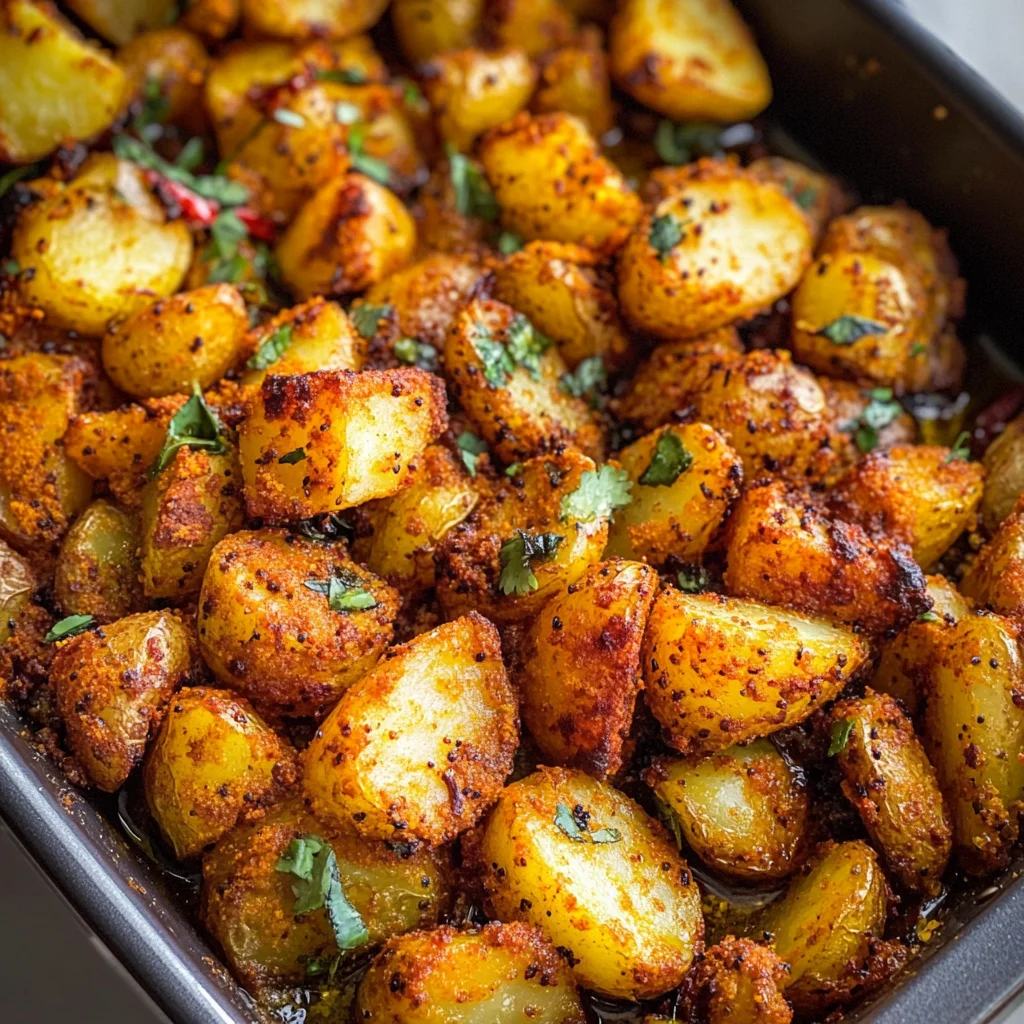 Bombay Potatoes (Spicy Indian Roast Potatoes)