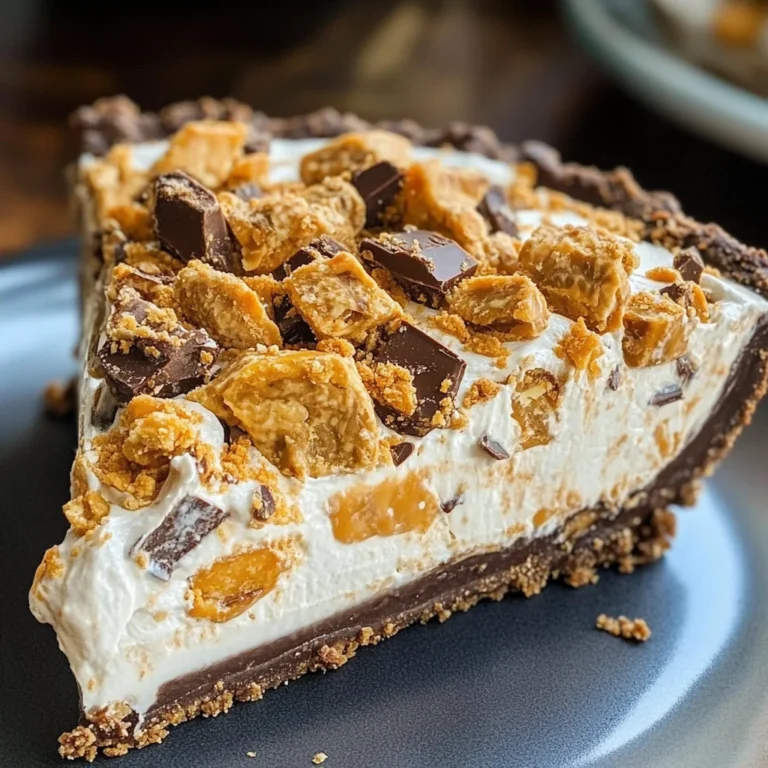 Butterfinger Pie