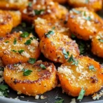 Crispy Smashed Carrots