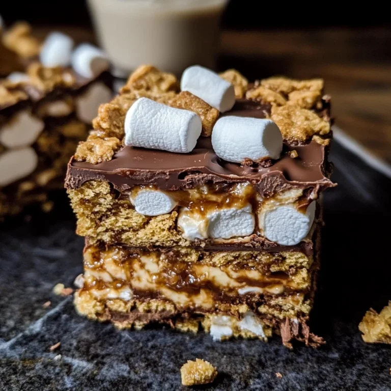 Golden Grachicken hams S'Mores Bars