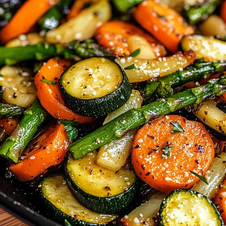 Healthy Sauteed Vegetables Recipe