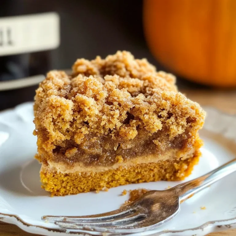 Pumpkin Spice Crumb Cake