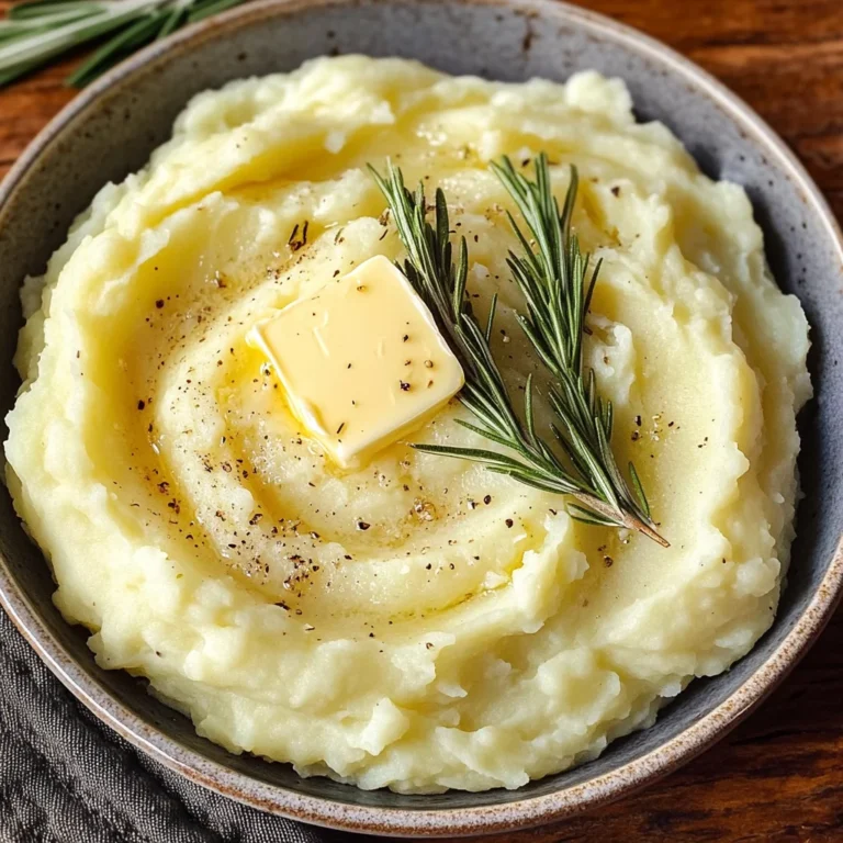 Rosemary Garlic Mashed Potatoes